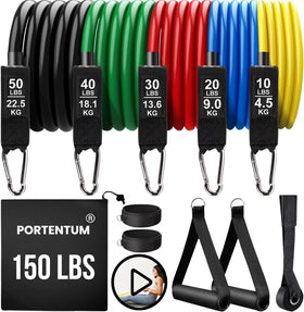 Gomas Elasticas Musculación - Bandas Elasticas Para Yoga Calistenia Gym Crossfit TRX Pilates Gimnasia En Casa